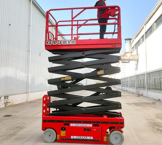 金银川路街道自行走移动式升降机