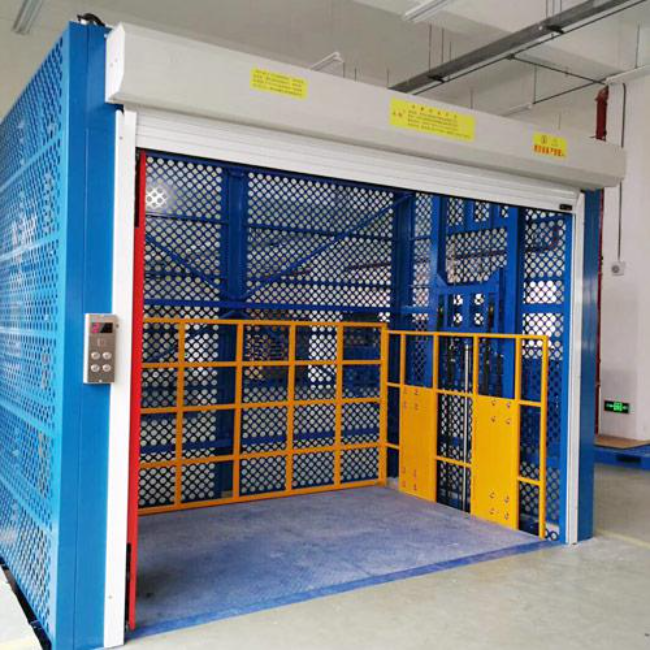 金银川路街道导轨式升降货梯